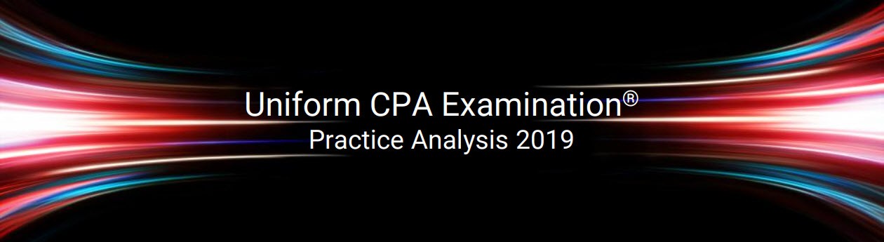 Uniform CPA Examination Practice Analysis 2019