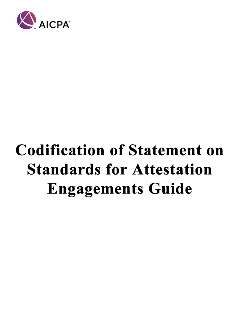 codification of statement on standards for attestation engagements guide