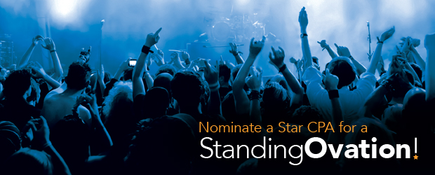 Nominate a Star CPA for a Standing Ovation